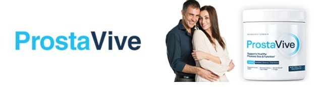 Active mature couple and ProstaVive Supplement